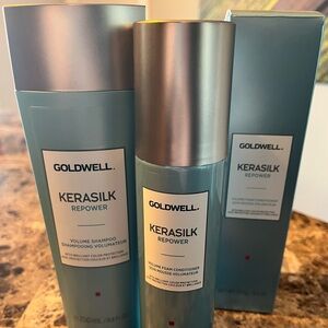 Kerasilk volumizing shampoo and conditioner